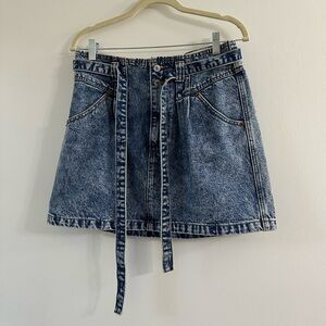Abercrombie & Fitch Jean Mini Skirt